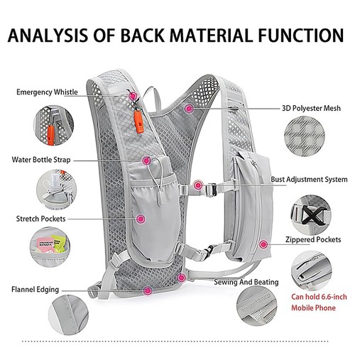 Running hydration vest water - hydration,
