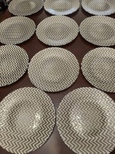 Vietri STUNNING Chevron Dinner