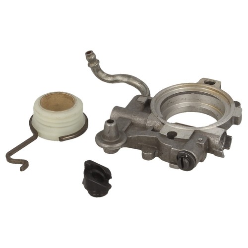 Oil pump worm - gear, assembly