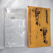 Airframe 1/72 Siemens-Schuckert DIII / DIV German WWI Vac-form model kit see des