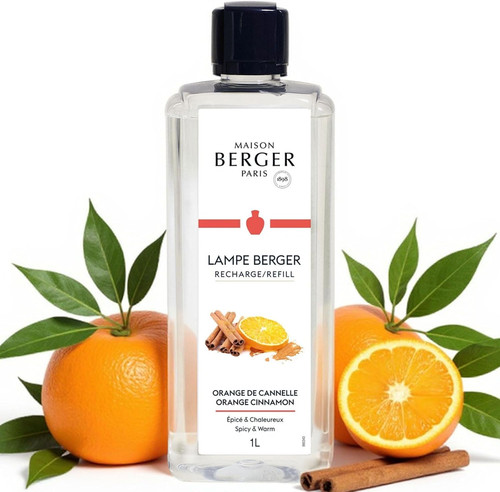 Orange cinnamon lamp berger - cinnamon,