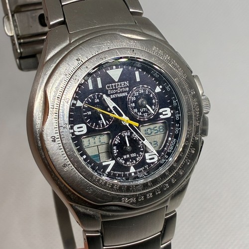 Citizen skyhawk c651 eco drive - citizen,