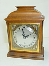 x) Vintage ELLIOTT Mahogany Bracket/Mantel Clock & Movement *NOT WORKING/SPARES*