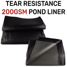 Garden Pond Liner Reinforced UV & Tear Resistant Landscaping Heavy Duty ALL SIZE