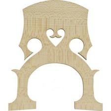 DOUBLE BASS BRIDGE, MAPLE, FRENCH STYLE, CHOOSE 4/4,3/4,1/2,1/4,1/8,  UK SELLER