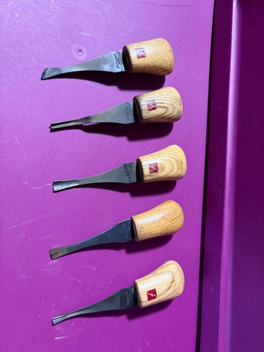 Flexcut wood carving piece - wood, 5-piece