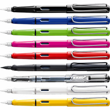 LAMY safari Fountain Pen - All Colours - Nibs : EF: F : M : B : LH : 1.1 1.5 1.9