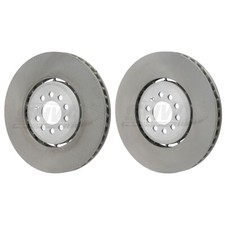 SHW Front Brake Discs 334mm Smooth X2 R90 For VW Golf MK4 R32 AUDI TT 3.2 V6 8N