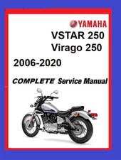  2006-2020 Yamaha Virago 250