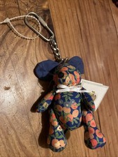 Vintage Liberty of London Posable Mouse Liberty Fabric Keyring 15cm
