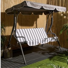 Seater grey white stripe - 3,