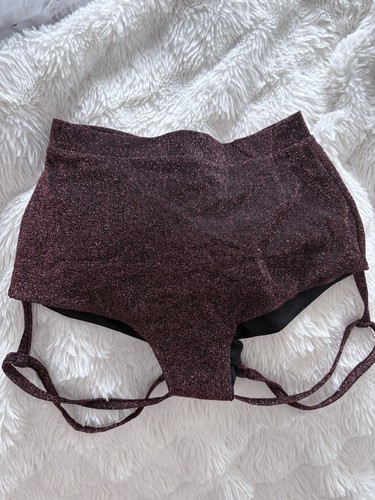 Lunalae glitter ruched - glitter, shorts