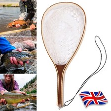 Wooden Handle  Trout Catch