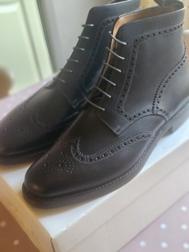Loake george blue - george, leather