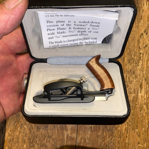 Veritas miniature plow plane - veritas,