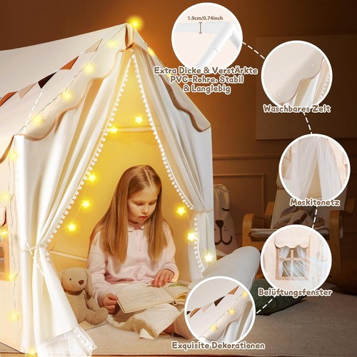 120cm kids girls toy tent - 120cm,
