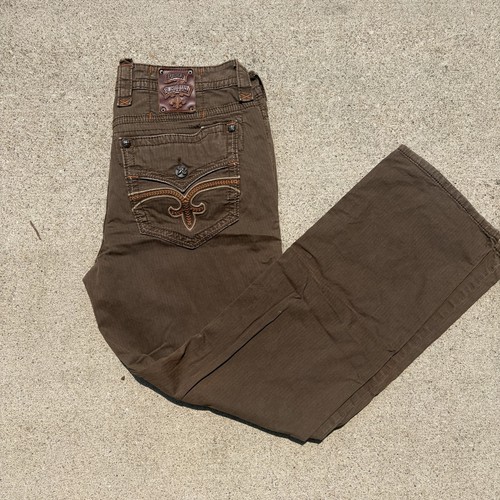 Rock revival straight jeans - rock,