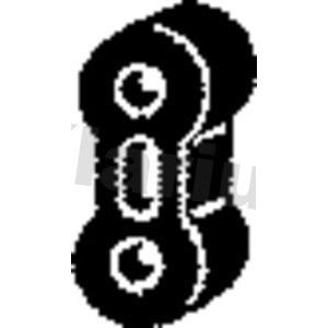 Klarius exhaust rubber mount - klarius,