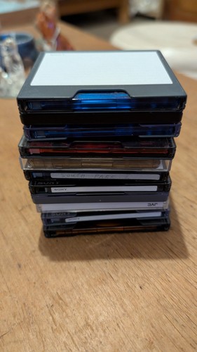 Joblot used minidiscs - of,