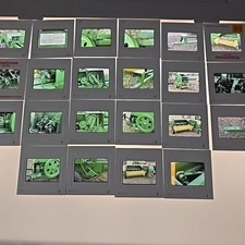 Lot of 22 1981 John Deere 510 Baler  Vintage 35mm Slide Hobbs