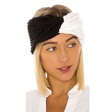 Eugenia Kim Headband Black and White Beaded New Retails $325 Flapper