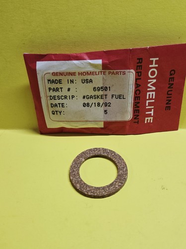 Homelite 69501 fuel cap - 69501, gasket
