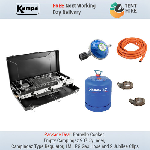 Kampa fornello folding double - fornello,