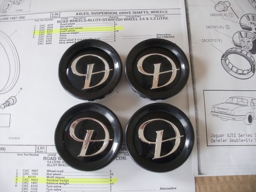 Daimler wheel badge - daimler, and