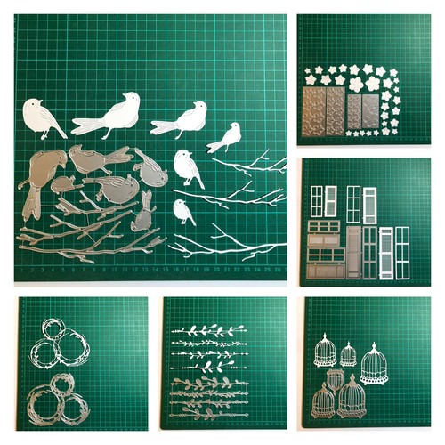 French garden die - -, birds