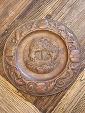 A Fabulous Arts & Crafts Copper Wall Charger. John Pearson Style. Keswick Newlyn