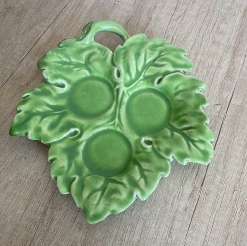 Vintage green majolica style - vintage,