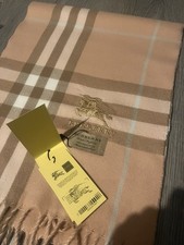 Burberry 100% Cashmere Check