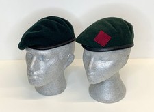 Dark Green Beret. British Army. Various Sizes. Rifles. Royal Dragoon Guards.