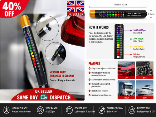 Car paint thickness - car,