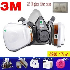 2026 3M 6200 Gas Mask spray