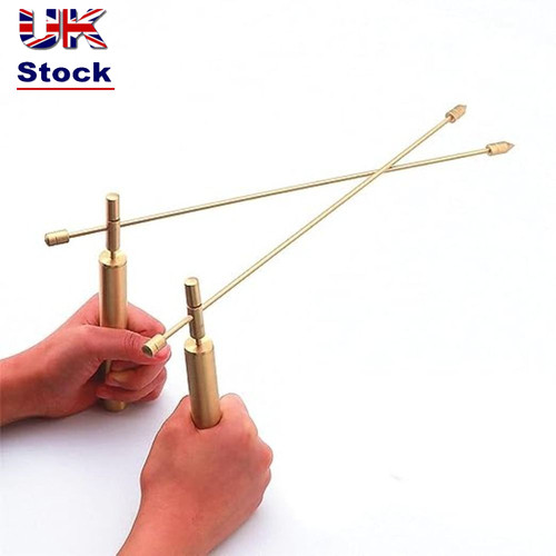 2pcs copper dowsing rods - 99.9%,