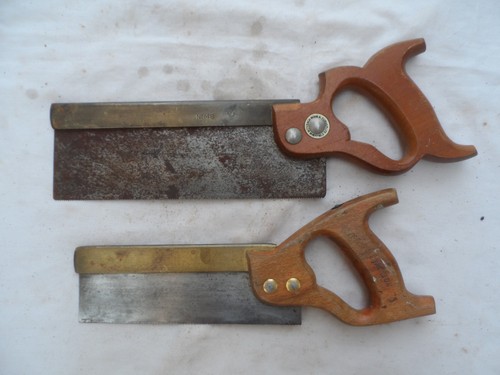 Vintage tenon saws - vintage,