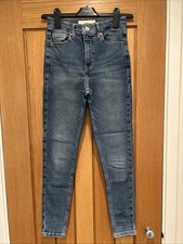 Topshop Women’s Jamie Jeans Mid Blue W26 L30