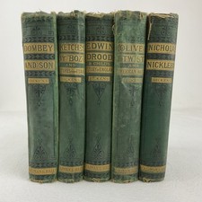 Charles Dickens x5 Vintage
