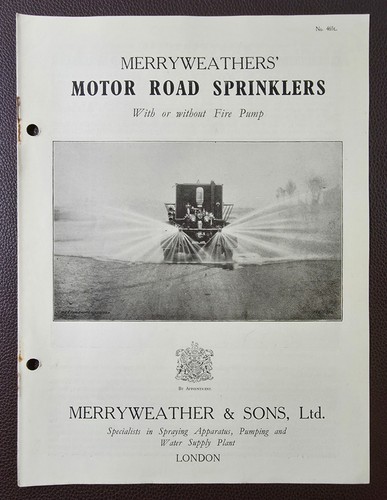 1930 merryweather fire - 1930, engine