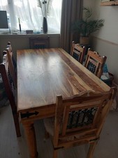 Oak Indian Table