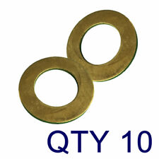 Metric Brass Flat Washers -