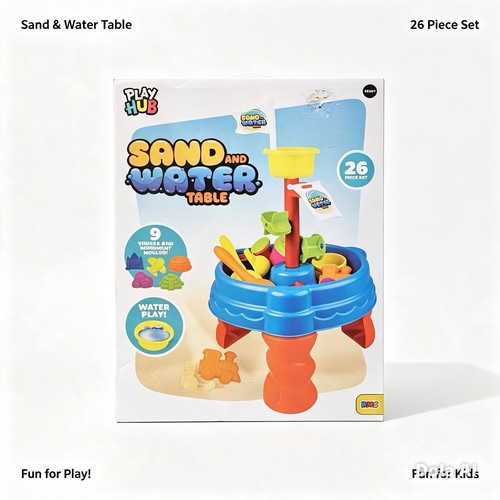 Sand and water table garden - sand,