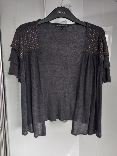 Cardigan bolero shrug grey - cardigan,