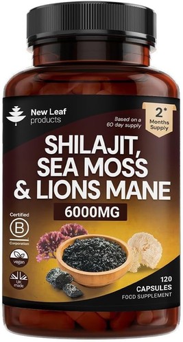 Shilajit sea moss lions - shilajit-sea, &lions