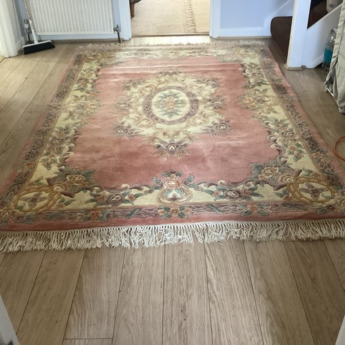 Vintage chinese carpet used - carpet,