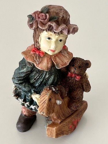 Victorian girl with rocking - girl,