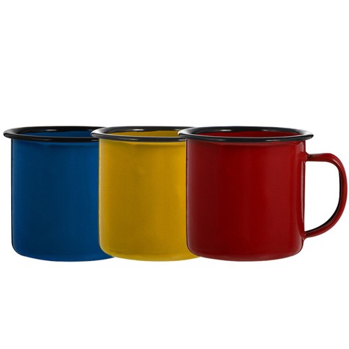 Set espresso camping mugs - 3,