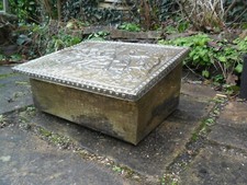 Vintage Embossed Brass Tavern