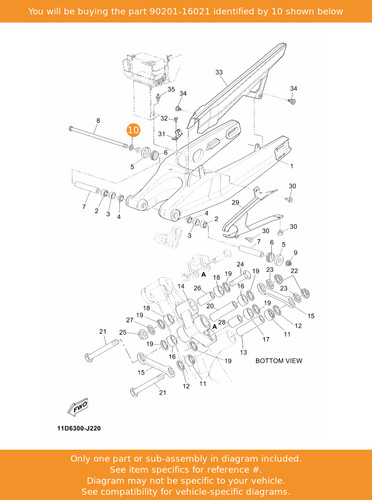 Yamaha washer plate - yamaha,